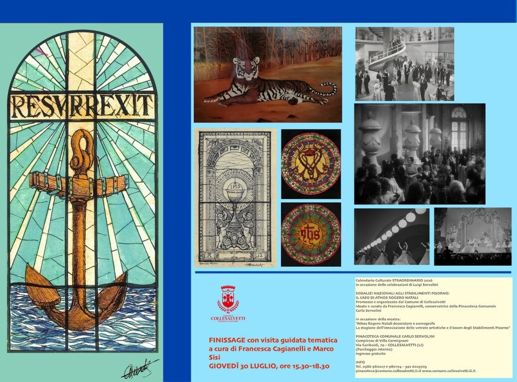 Pinacoteca Carlo Servolini: mostra “Athos Rogero Natali”