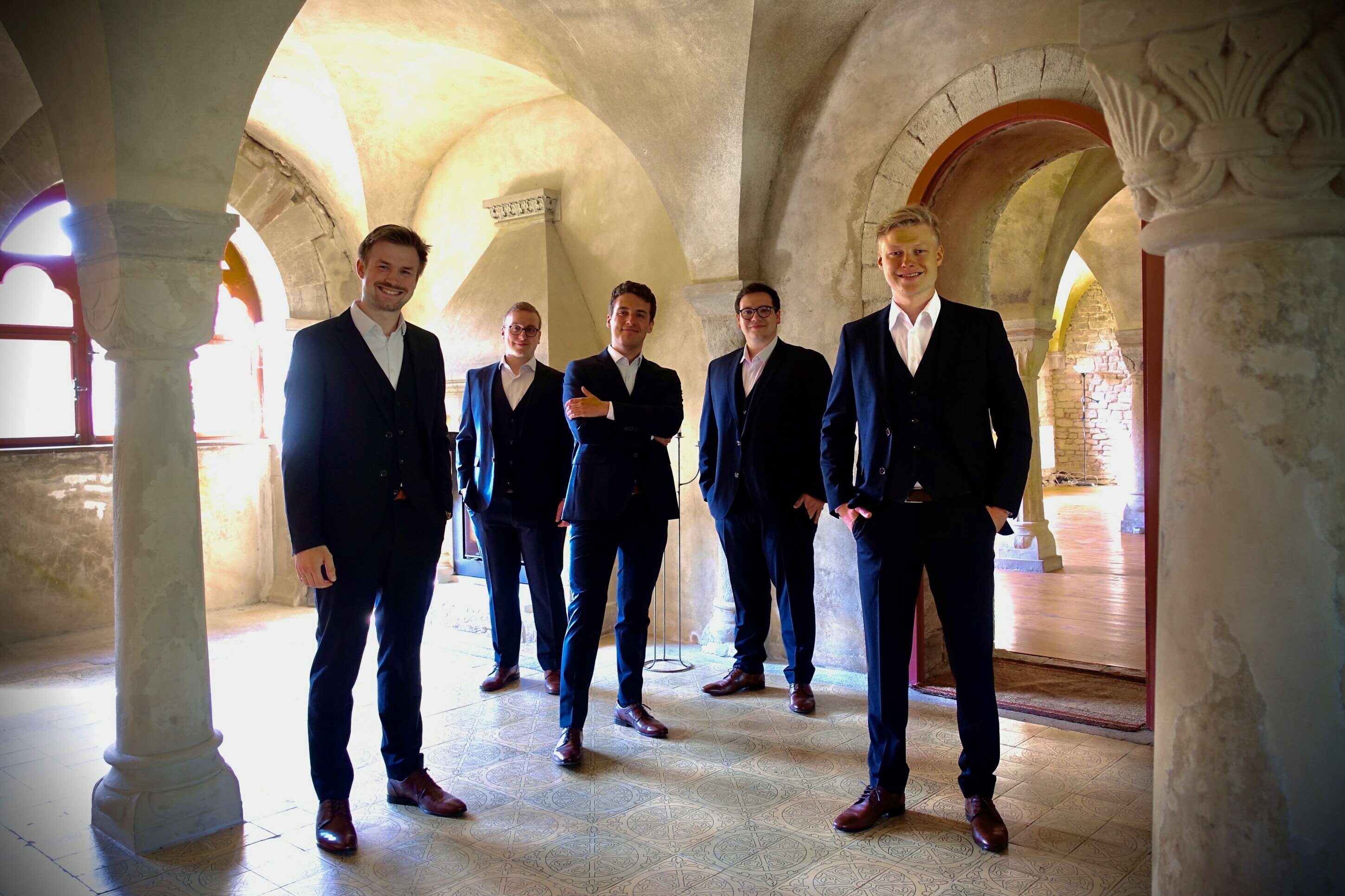 Concerto dell'ensemble a cappella 'Mehr als 4' presso La Goldonetta, Livorno