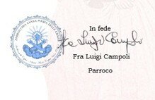 Ringraziamenti dalla Parrocchia Santa Maria delle Grazie