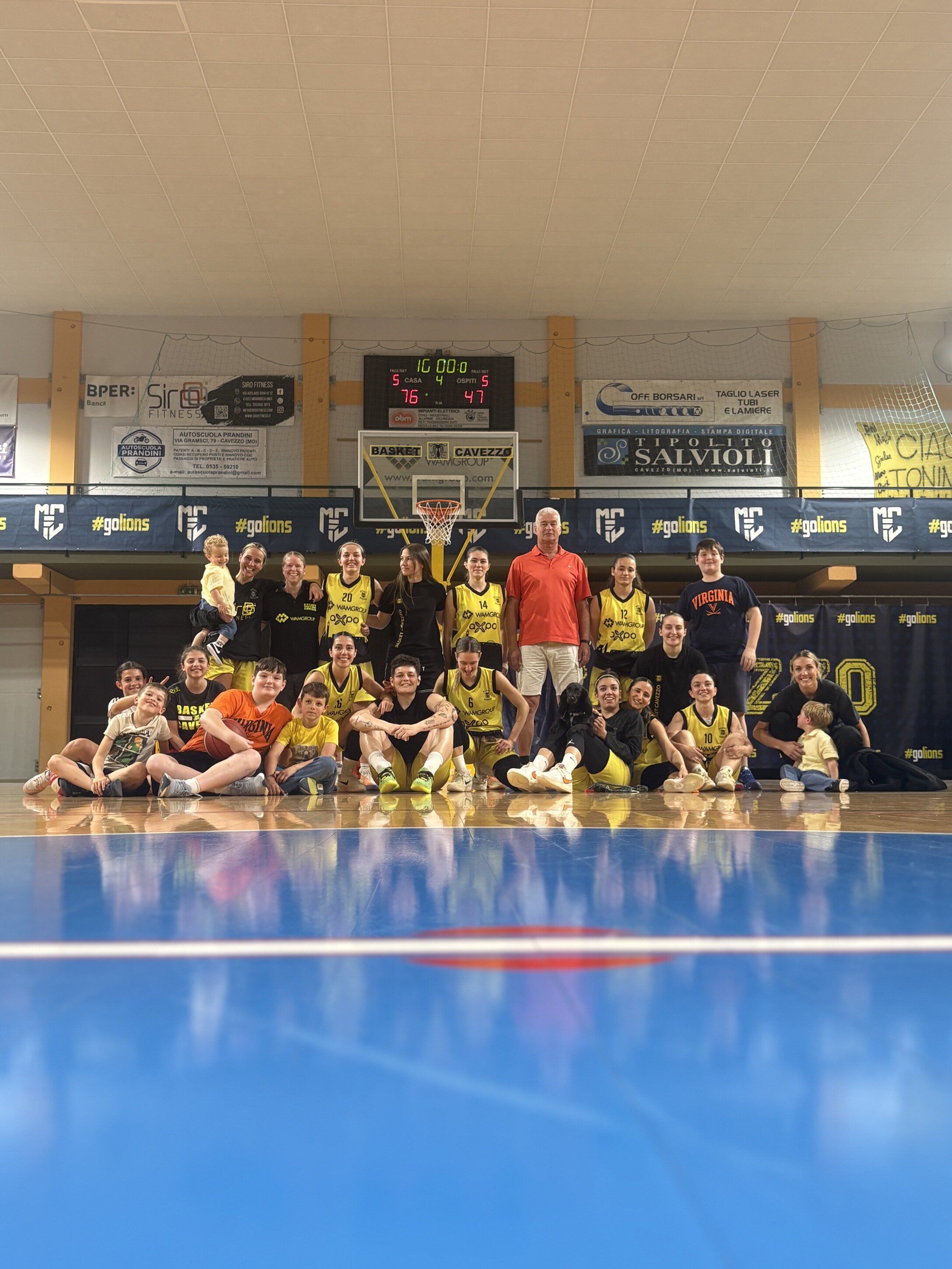 LA WAMGROUP CHIUDE LA REGULAR SEASON CON L'ENNESIMA VITTORIA, LA 27ESIMA! BATTUTO VALTARESE 76-47