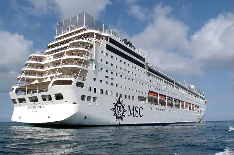CROCIERA MSC SINFONIA DAL 12 AL 19 SETTEMBRE