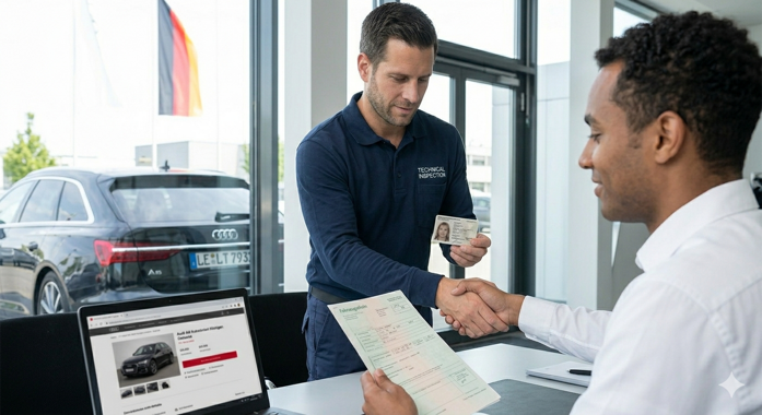 ispezione auto germania in sicurezza