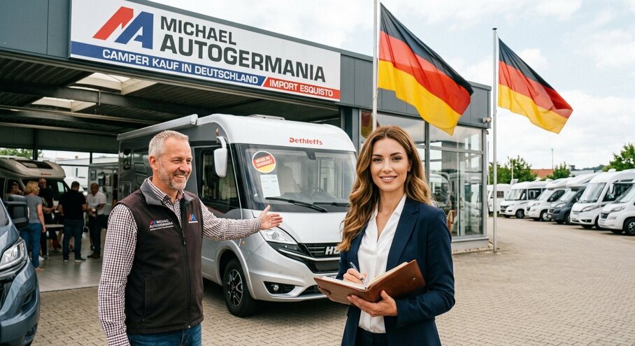 comprare camper in Germania con assistenza sul posto