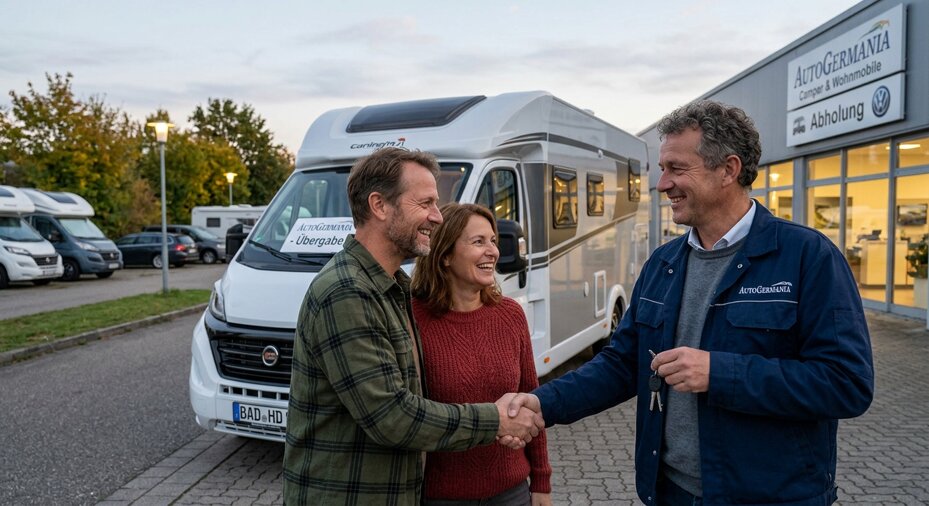 servizio assistenza sul posto per importare camper Germania