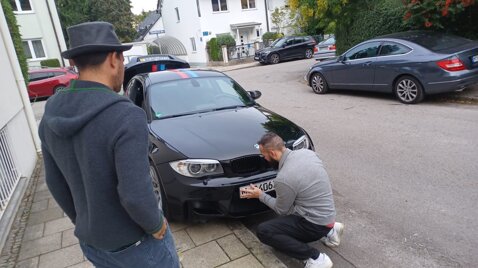 servizio emissione targa temporanee 5 giorni germania