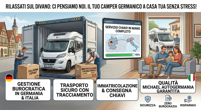 Servizi per importare camper dalla Germania