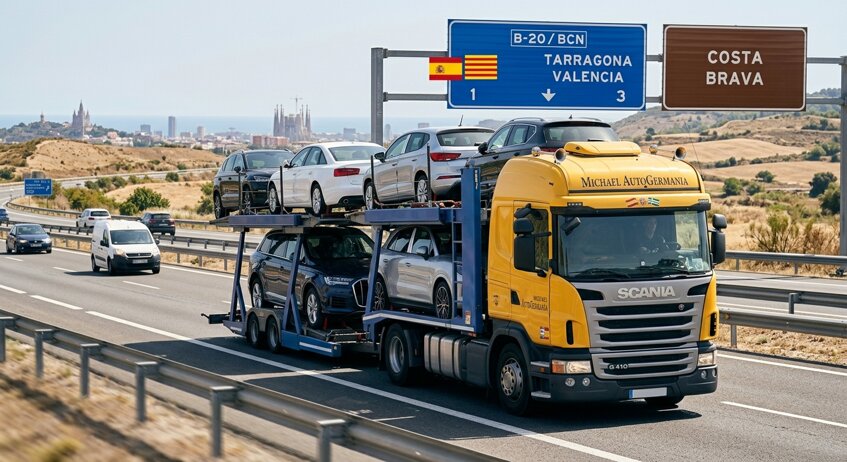 Trasporto auto dalla Spagna Trasporto auto dalla Spagna