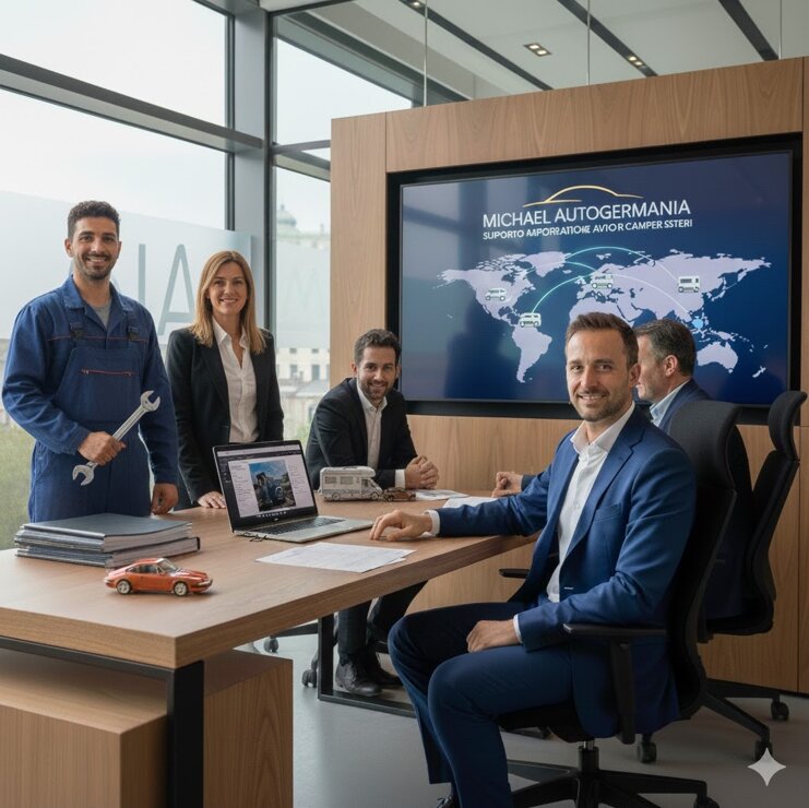 agenzia importazione auto Germania Olanda Belgio Lussemburgo Austria