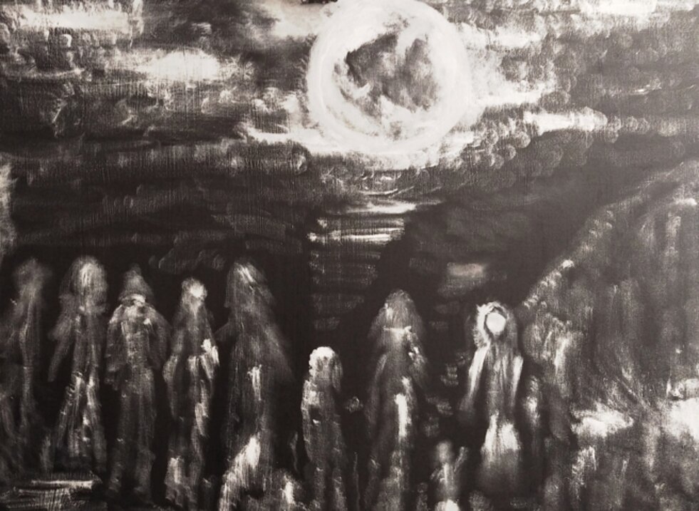 in attesa - olio su tela - cm. 80 x 60 .jpeg