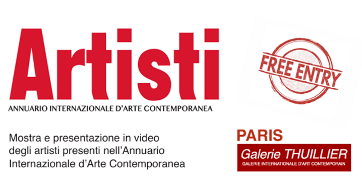 Daniela Biella espone a Parigi alla Mostra degli Artisti presso la Galerie Thuilliere