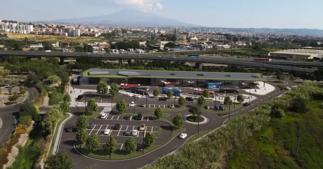 Catania, al via il cantiere del nuovo Terminal Bus a Fontanarossa (pronto tra un anno)