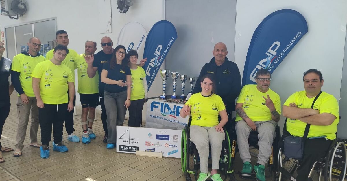 Nuoto paralimpico: 4Spa Sport in luce nella tappa del campionato regionale a Ragusa
