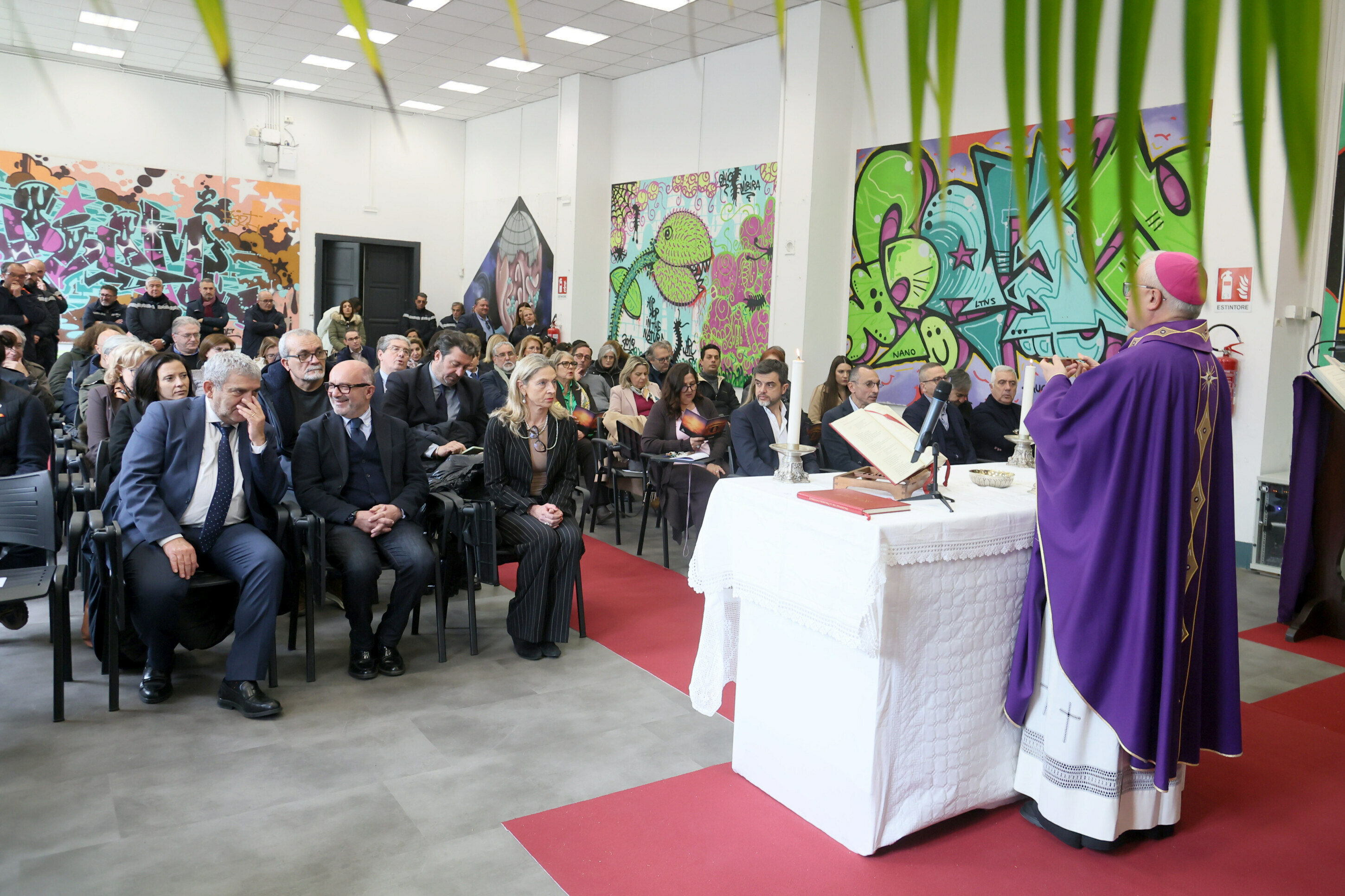Amts, Mons. Renna celebra la Santa Messa per la Pasqua: Vittorio, "Una grande Emozione"