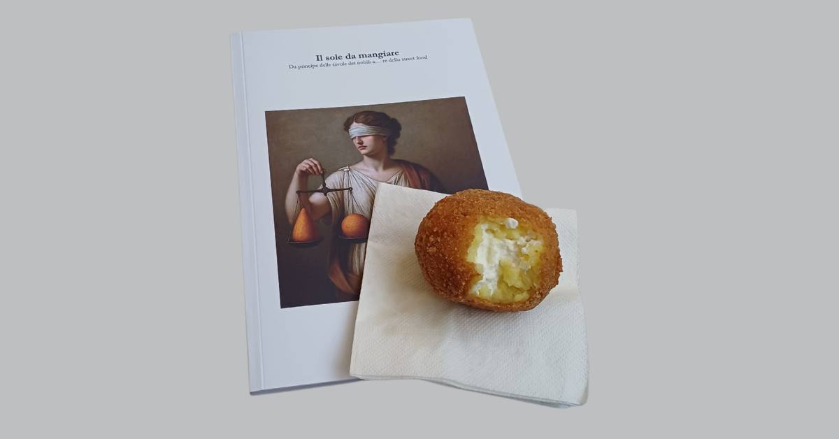 Con “Il sole da mangiare” Calogero Matina mette pace tra arancina e arancino Con “Il sole da mangiare” Calogero Matina mette pace tra arancina e arancino