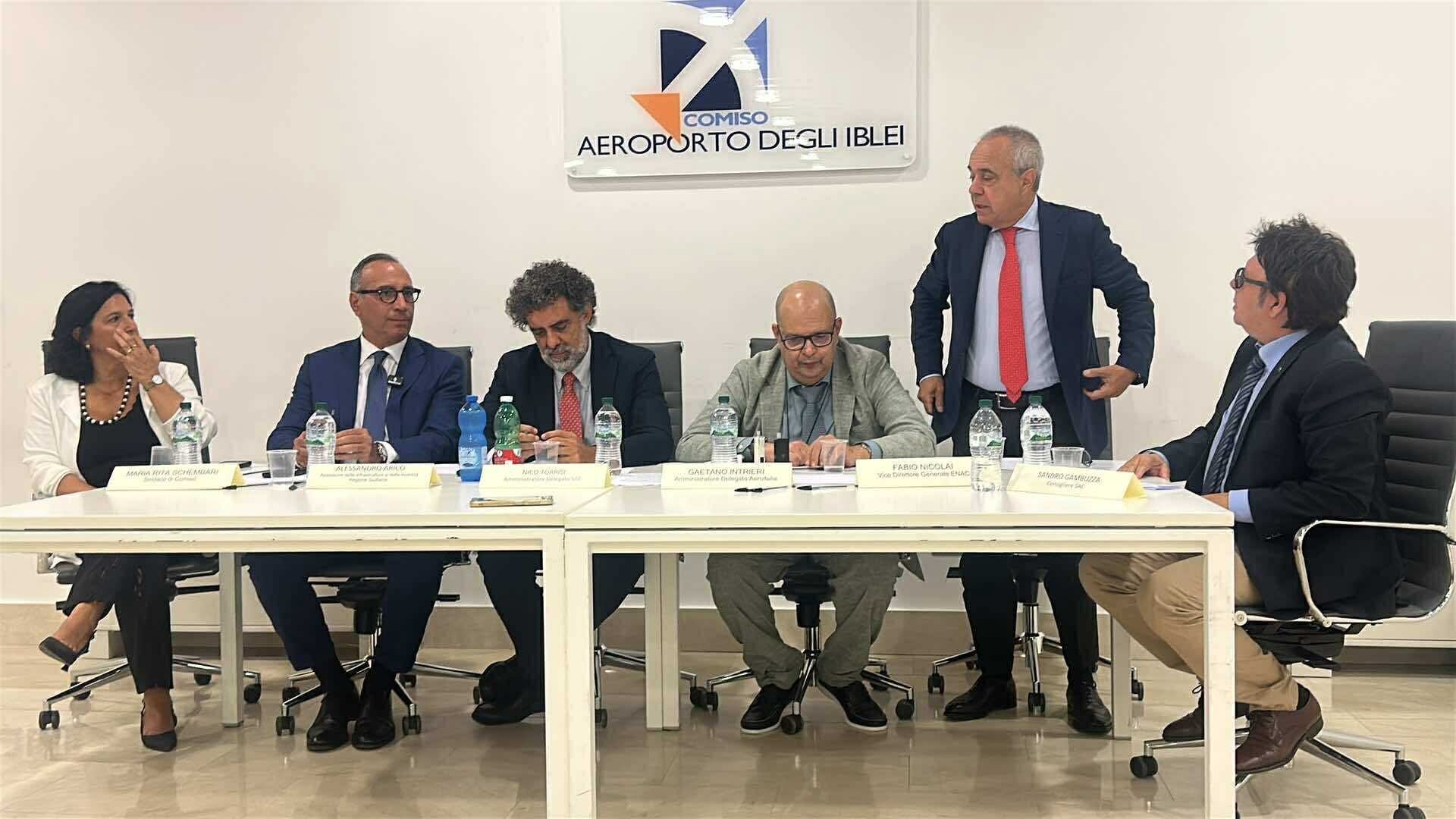 Aeroporto di Comiso, illustrato il piano di rilancio