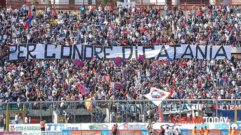 Catania, acque agitate, ma le Curve saranno presenti per sostenere la maglia