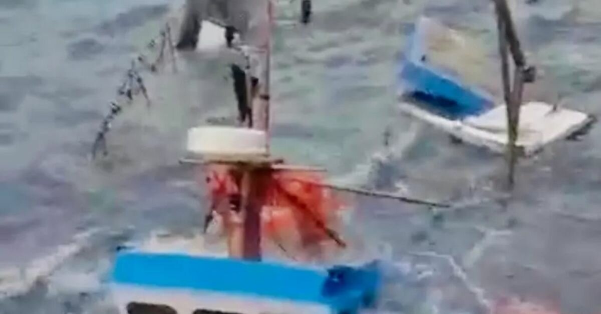 Famigliola di pescatori nei guai: a picco il loro peschereccio