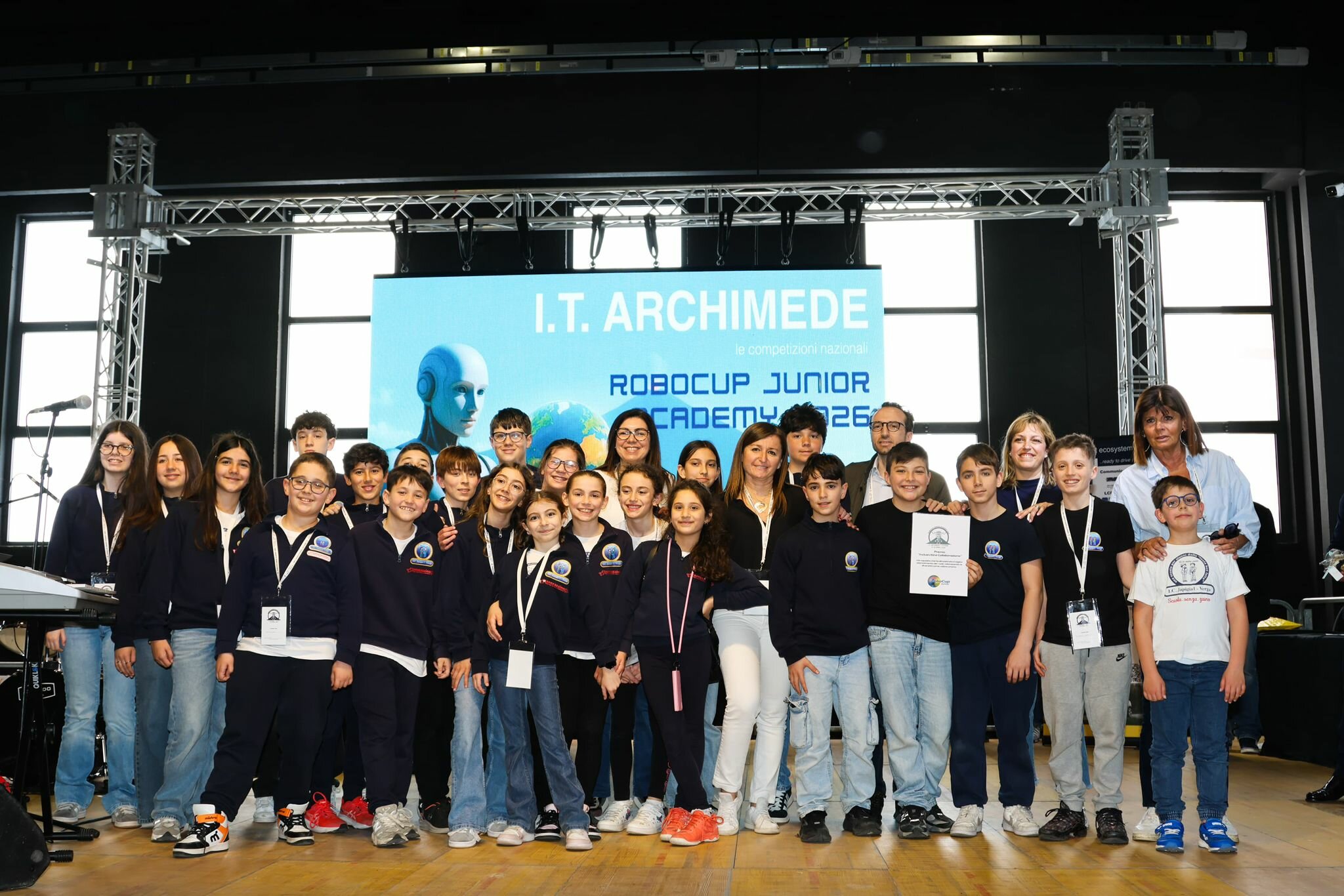 Finale RoboCup Junior a Catania: 860 partecipanti, ecco i vincitori