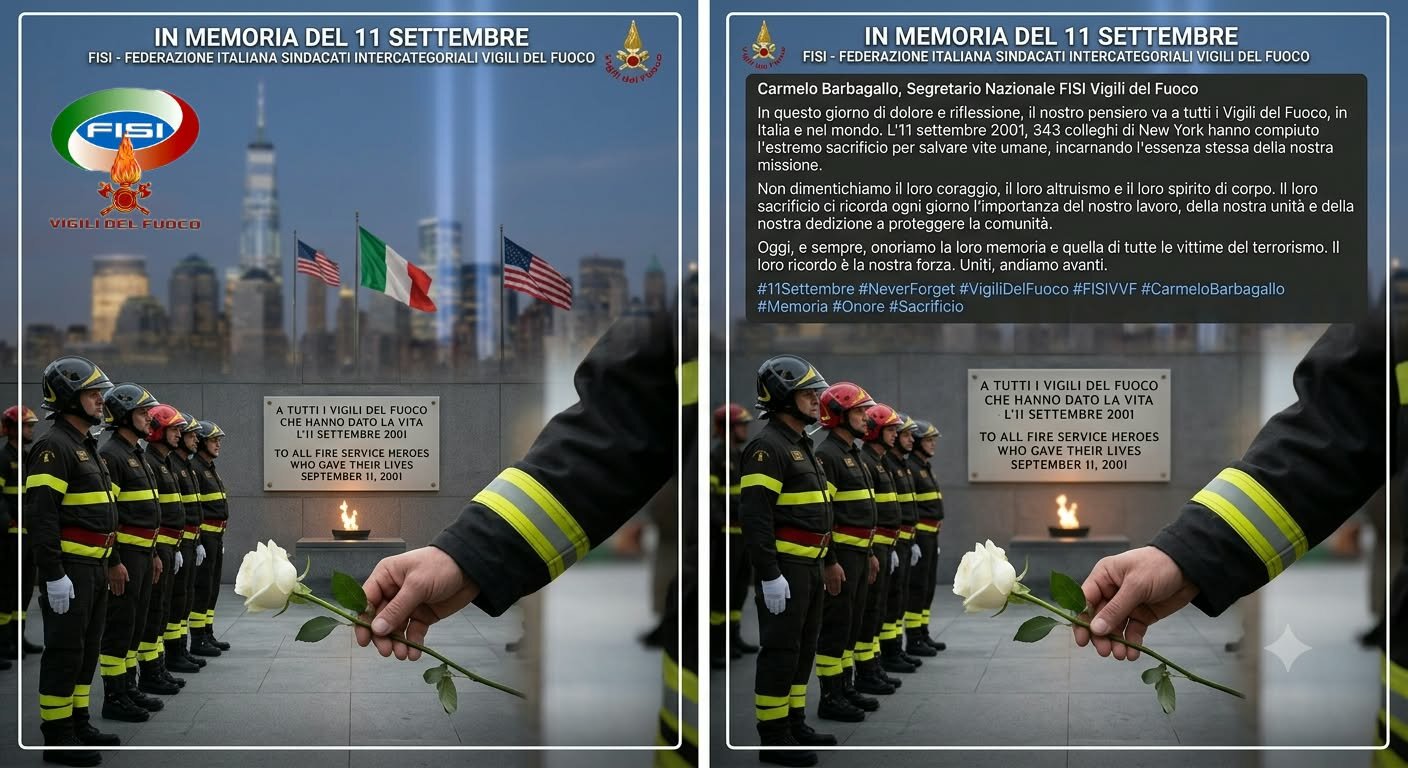 11 Settembre: Il coraggio che non cede al tempo