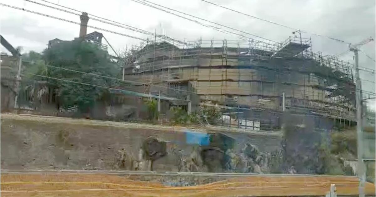 Tratta ferroviaria Taormina-Catania penalizzata da un'impalcatura Tratta ferroviaria Taormina-Catania penalizzata da un'impalcatura