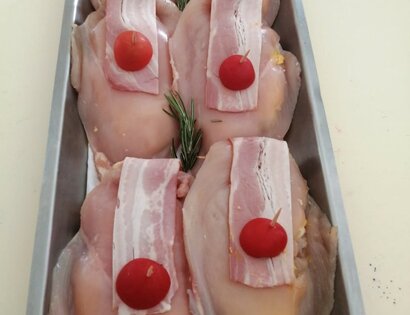 Concetto Macelleria Gastronomia GLUTEN FREE PRONTO CUOCI Siracusa Biglietto da Visita