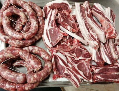 Concetto Macelleria Gastronomia GLUTEN FREE PRONTO CUOCI Siracusa Biglietto da Visita