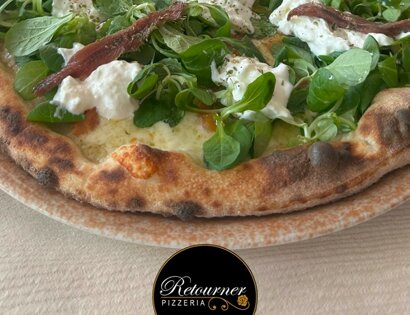 Retourner Pizzeria Floridia Biglietto da Visita Contatti