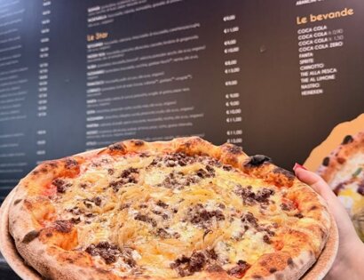 Retourner Pizzeria Floridia Biglietto da Visita Contatti