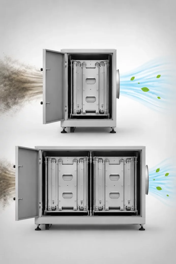 nexion — filtro elettrostatico per cucine professionali