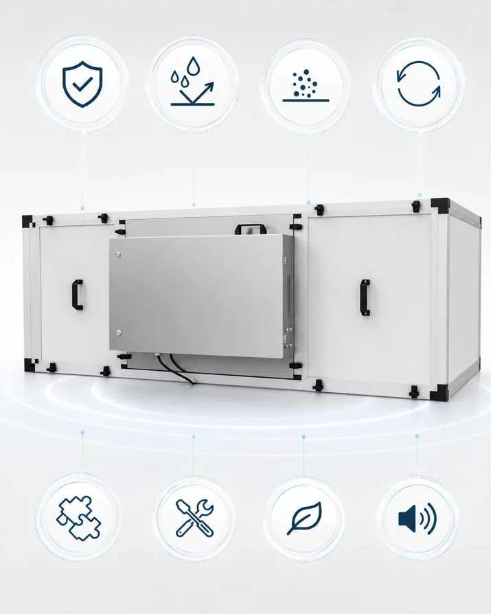 nexion is a modular plasma-ionisation electrostatic precipitation system
