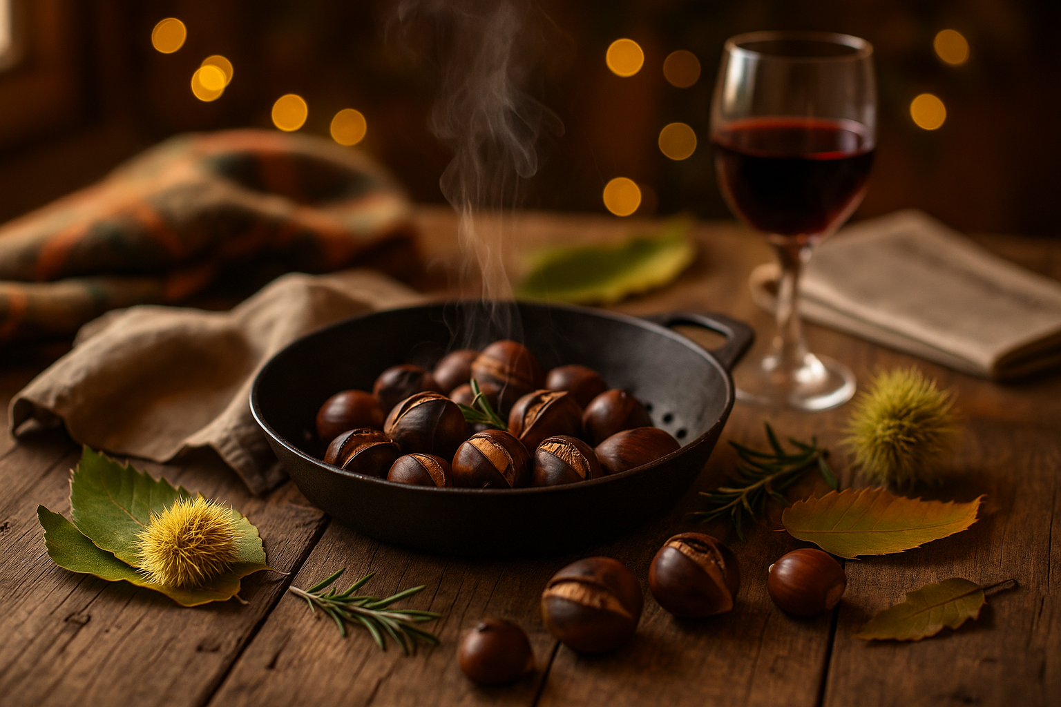 Ottobre, profumo di castagne: il mese che accende braci, memorie e cucina d&rsquo;autunno