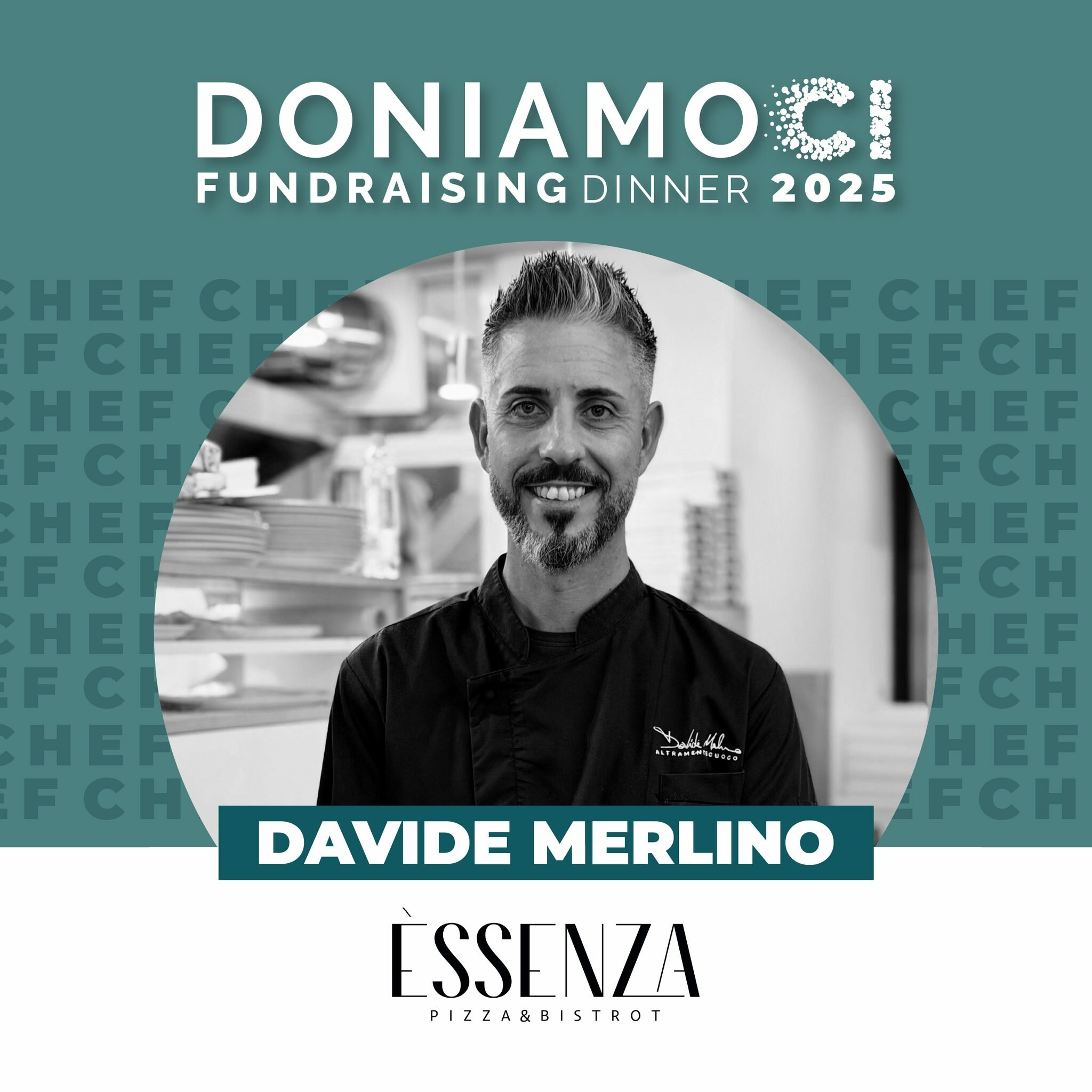 Davide Merlino di &Egrave;SSENZA tra gli chef di &ldquo;Doniamoci Fundraising Dinner 2025&rdquo;: una cena solidale all&rsquo;insegna del gusto senza glutine