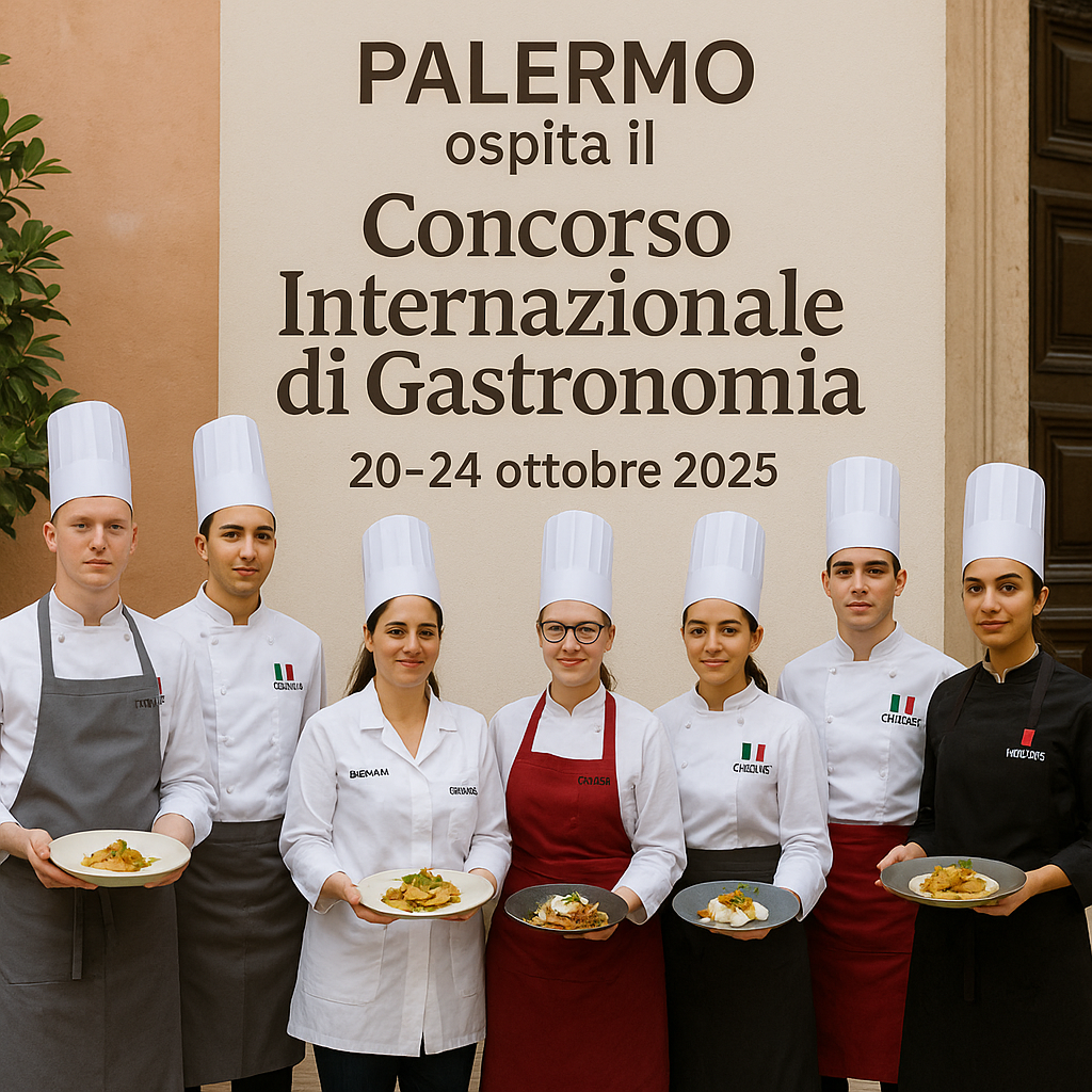 Palermo ospita il Concorso Internazionale di Gastronomia