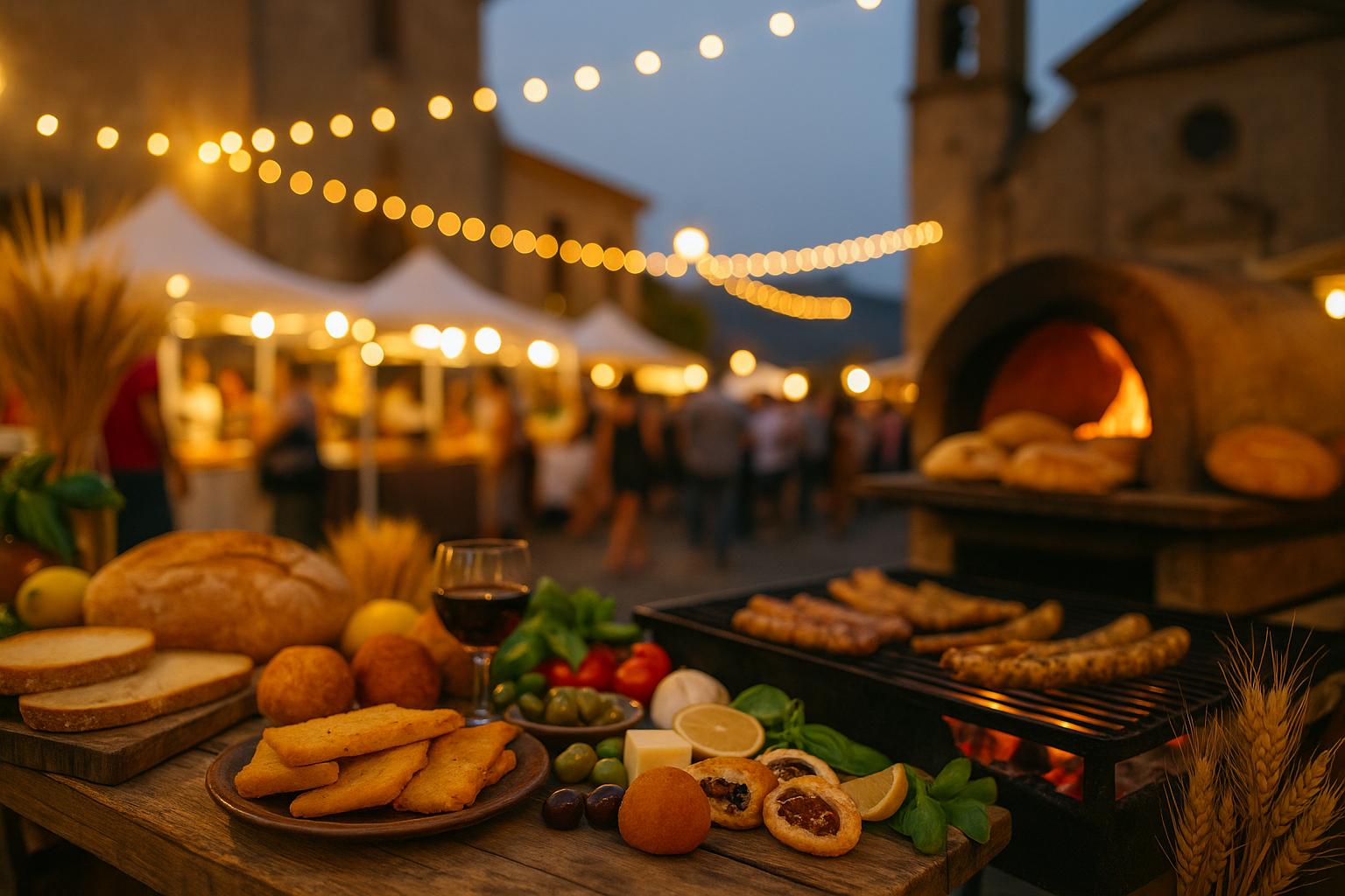 Baucina saluta l&rsquo;estate con la Sagra del Grano: ieri il gran finale tra forni accesi e musica in piazza