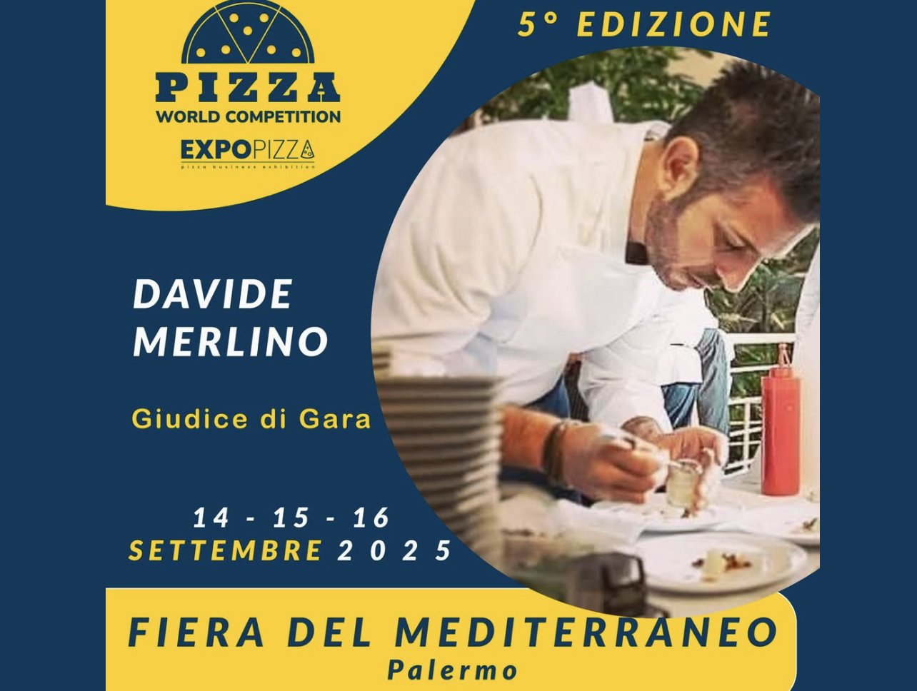Ambasciatore del Gusto e Delegato Nazionale per lo Street Food: Davide Merlino in giuria al Pizza World Competition