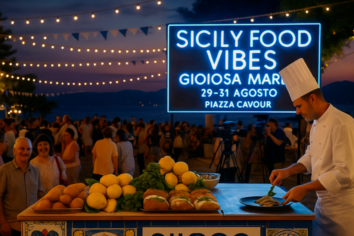 Sicily Food Vibes a Gioiosa Marea: partito ieri, gran finale domani 31 agosto in piazza Cavour