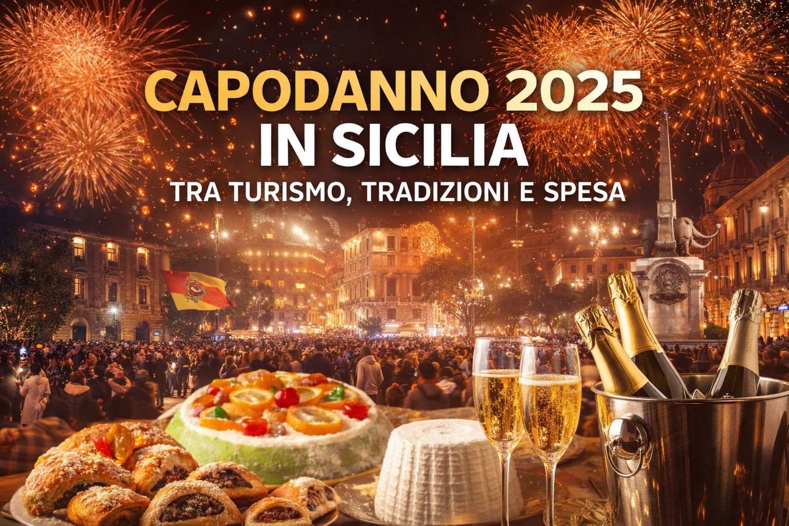 Capodanno 2025 in Sicilia: tra festa, turismo e spesa familiare &mdash; cosa dicono i dati ufficiali