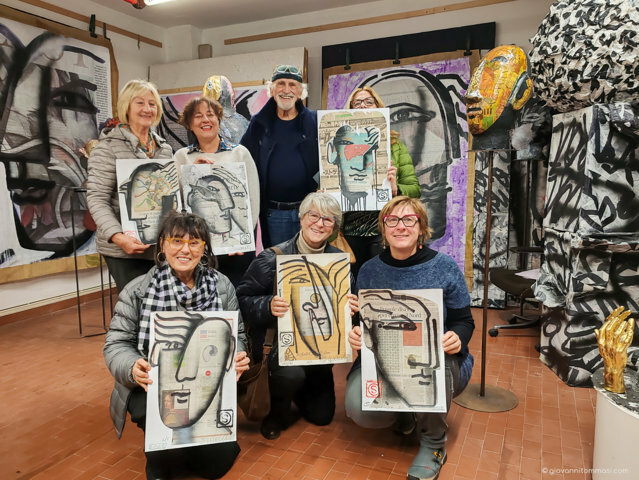 Una mattina d’arte e d’anima: la visita allo studio di Silvio Monti