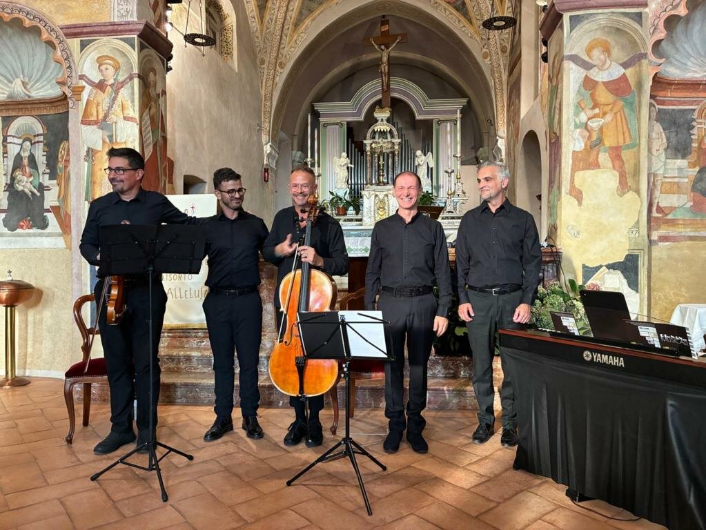 Musical Resonances, a moving opening: in Brunello the "Concert for Friar Francis"