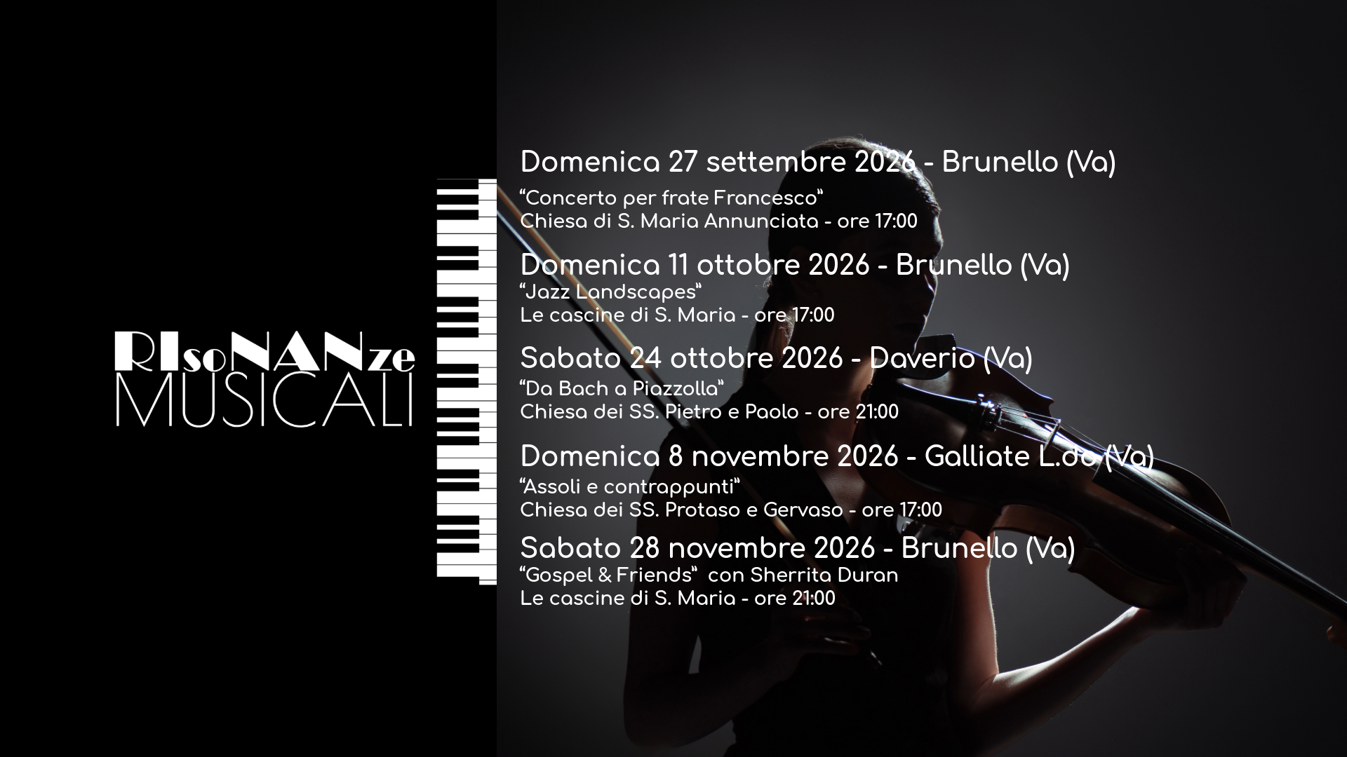 Musical Resonances: a new identity for a festival that continues to move people