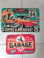 set-tappeti-stile-officina-auto-route-66