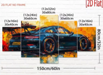 poster-auto-porsche