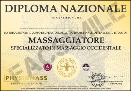 DIPLOMA Corso linfodrenaggio online physiomass
