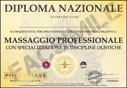 Diploma Corso di Riflessologia plantare online
