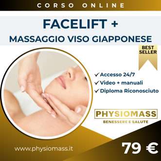 Corso massaggio viso giapponese kobido PHYSIOMASS