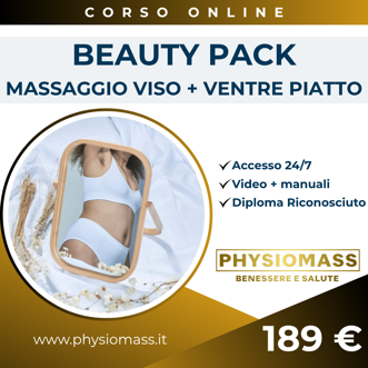 Corso massaggio viso kobido con ventre piatto PHYSIOMASS