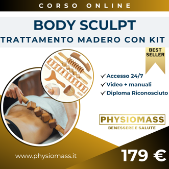 Corso massaggio madero con kit PHYSIOMASS