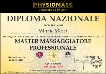 Diploma Corso di Riflessologia plantare online