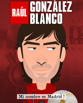 Raul Gonzalez interpreta Berlino con lo stile Actor Graphic 