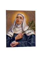 quadro-religioso-santa-veronica-da-binasco-in-ceramica-artigianale-acquistabile-online-per-celebrare-la-sua-vita-di-umilta-e-preghiera-esempio-di-devozione-e-semplicita-cristiana